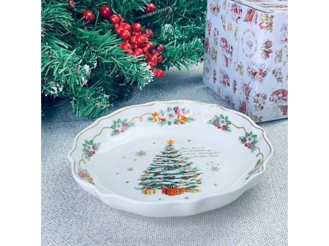 Блюдо Новогодний Lenardi 15 см