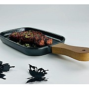 Прямоугольное блюдо 29 см с ручкой Blackwood Lenardi