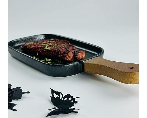 Прямоугольное блюдо 29 см с ручкой Blackwood Lenardi