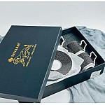 Кофейный набор на 6 персон 12 предметов 130 мл Black net Lenardi черный