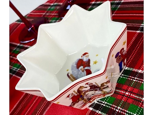 Салатник 14 см Новогодний Lenardi