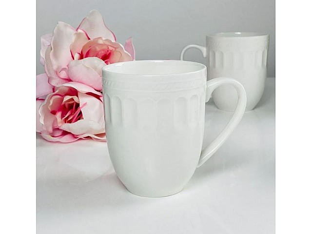 Набор из 6 кружек Simple white Lenardi Набор из 6 кружек Simple white Lenardi