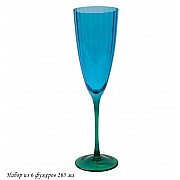 Набор из 6 фужеров 265 мл Rainbow marine Lenardi