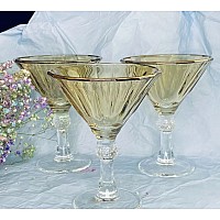Набор из 6 креманок 205 мл Party Lenardi желтый