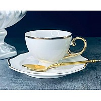 Чайный набор Luxe Lenardi золото на 6 персон 12 предметов