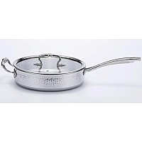 Сковорода с крышкой 4л 28 см Emboss Lenardi