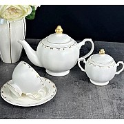 Чайный сервиз на 6 персон 16 предметов 220 мл Александрия Lenardi