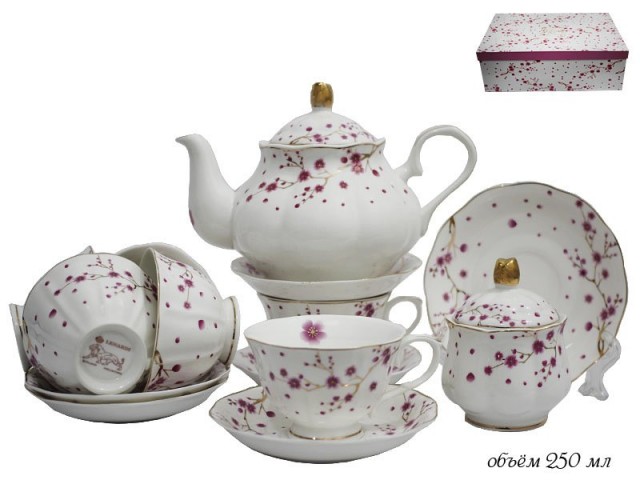 Чайный сервиз Lenardi Сакура на 6 персон