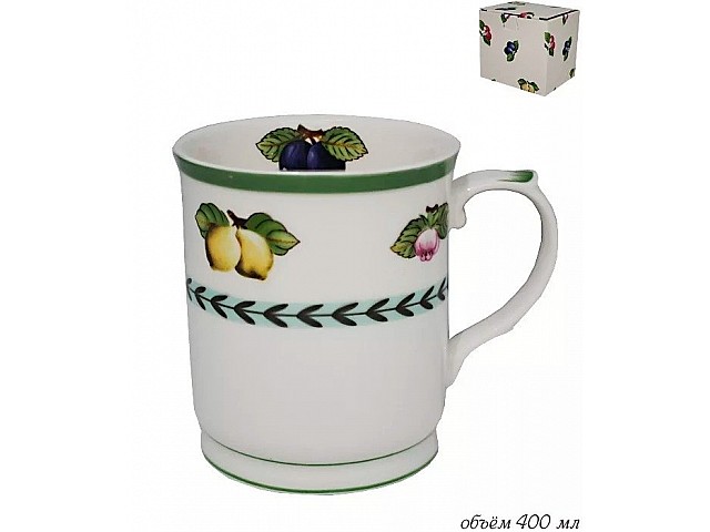 Кружка Фрукты Lenardi 0,4 л