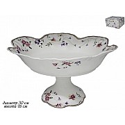 Фруктовница на ножке Lenardi Флоренс 30 см