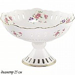 Фруктовница Lenardi Флоренс 25 см на ножке