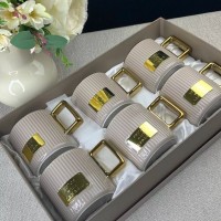 Набор 6 кружек Lenardi Линии серый 350 мл