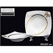 Набор из 2-х глубоких тарелок 22 см Lenardi Бантик