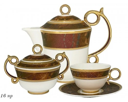 Чайный сервиз Versailles Lenardi на 6 персон 16 предметов