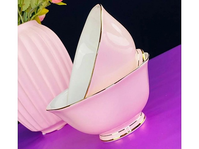 Набор 2 салатника 13 см Pink Lenardi