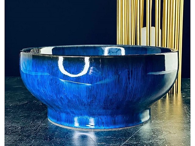 Салатник круглый 23 см Aquamarine Lenardi