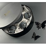 Кофейный набор Zorro Lenardi серый на 6 персон 12 предметов 110 мл Кофейный набор Zorro Lenardi серый на 6 персон 12 предметов 110 мл