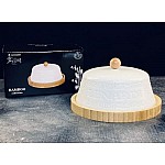 Масленка с крышкой 20 см Bamboo Lenardi