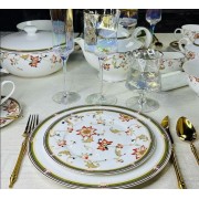 Набор 6 тарелок 22 см Кассиопея Lenardi