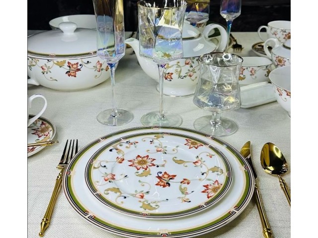 Набор 6 тарелок 22 см Кассиопея Lenardi