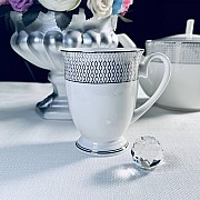 Кружка 350 мл Севилья серебро Lenardi