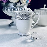 Кружка 350 мл Севилья серебро Lenardi