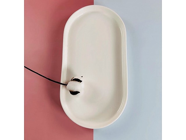 Овальное блюдо 32 см Bianco Lenardi