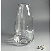 Декоративная ваза для цветов конус 30см Vase Lenardi