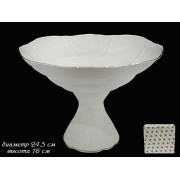 Фруктовница на ножке 24 см Maria Gold Lenardi