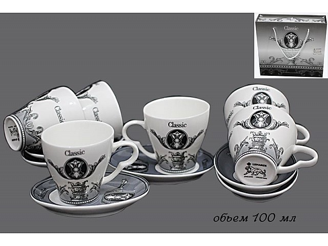 Кофейный набор Lenardi на 6 персон 229-016