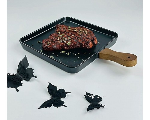 Квадратное блюдо 30,5 см с ручкой Blackwood Lenardi