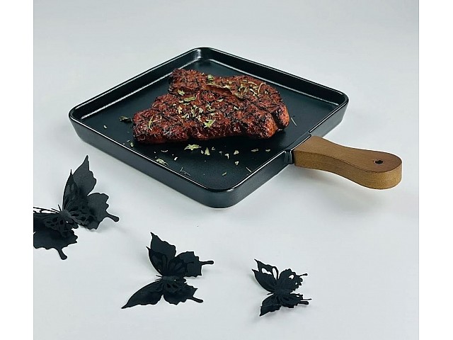 Квадратное блюдо 30,5 см с ручкой Blackwood Lenardi