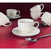 Кофейный набор на 6 персон 12 предметов 115 мл Neo Classic Lenardi