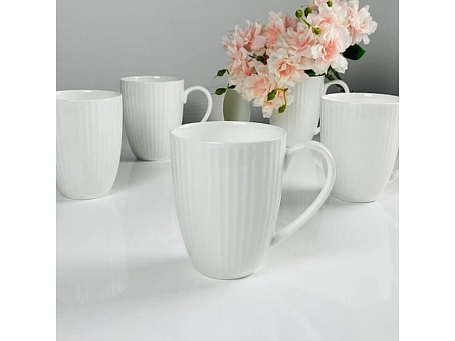 Набор из 6 кружек Simple white Lenardi Набор из 6 кружек Simple white Lenardi