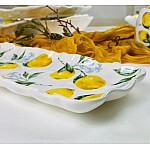 Прямоугольное блюдо 33 см Лимоны Lenardi