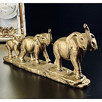 Статуэтка Lenardi "Семья слонов" 45,5см