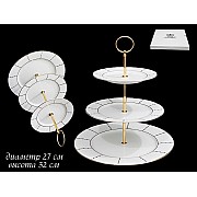 Трехъярусная этажерка Lenardi Президентский