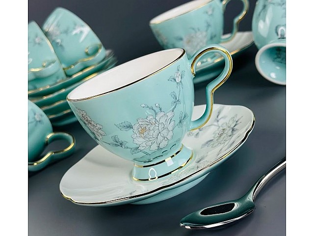 Чайный набор на 6 персон 12 предметов 220 мл Sabrina Lenardi