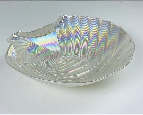 Блюдо круглое глубокое 25,5 см Ракушка Lenardi