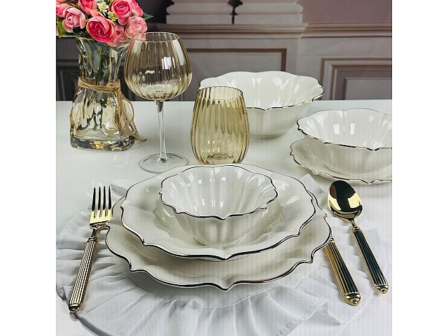Обеденный сервиз Камелия Lenardi на 6 персон 26 предметов