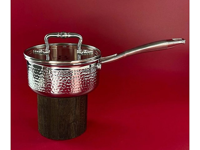 Ковш 1,5 л с крышкой 16 см Emboss Lenardi