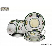 Кофейный набор Фрукты Lenardi 12 предметов