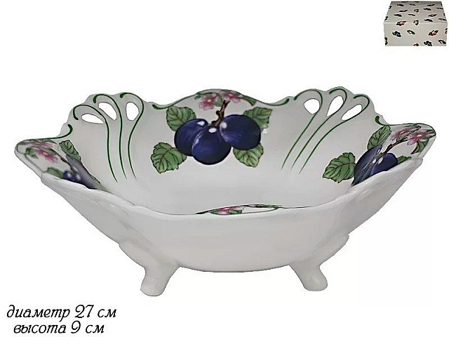 Фруктовница Фрукты Lenardi 27 см