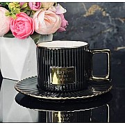 Чайный набор Lenardi Линии черный 250 мл