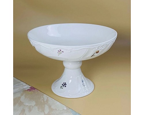 Фруктовница 26 см на ножке Крокус Lenardi Фруктовница 26 см на ножке Крокус Lenardi