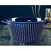 Салатник с ручками Aquamarine Lenardi 18 см