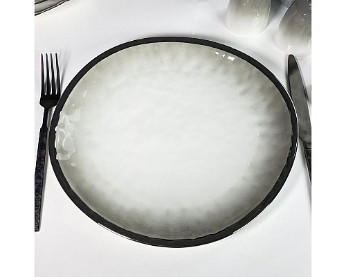 Набор из 2 тарелок 27 см Toronto Grey Lenardi