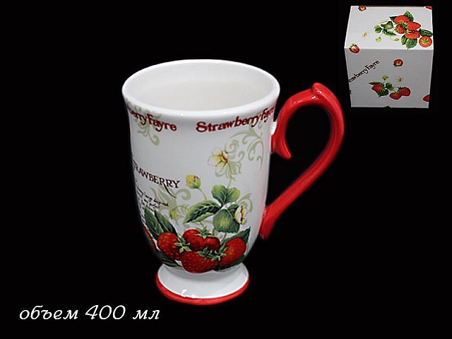 Кружка 300 мл Земляника