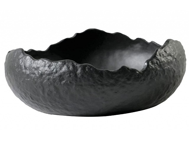 Салатник 21 см Эфиопия Lenardi черный