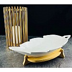 Блюдо 37 см на подставке Bamboo Lenardi Блюдо 37 см на подставке Bamboo Lenardi